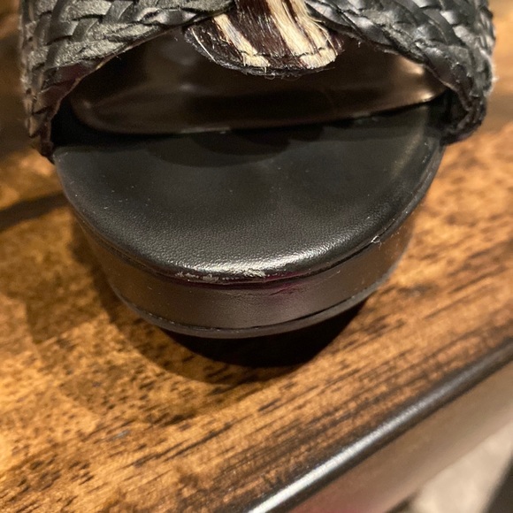 Carlos Santana Carley Black Wedges 6 1/2 - Picture 2 of 12